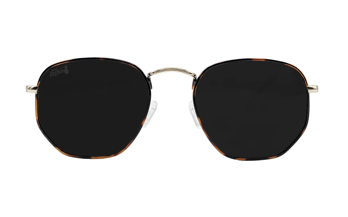 TORTOISE SHELL - JET BLACK POLARIZED - BERMUDA