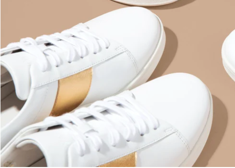 Paisley Sneaker - Gold