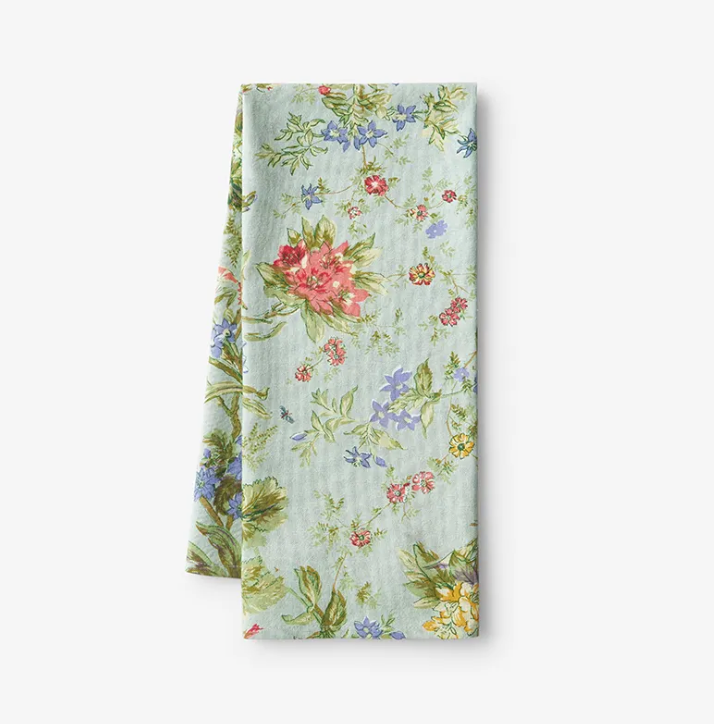 Spring Garden Cotton Tea Towel
