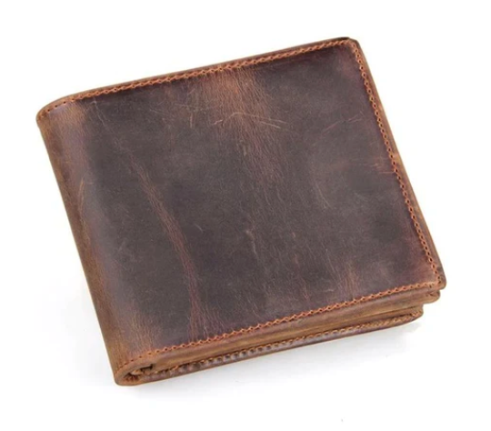 DAVID OUTWEAR RETRO LEATHER WALLET