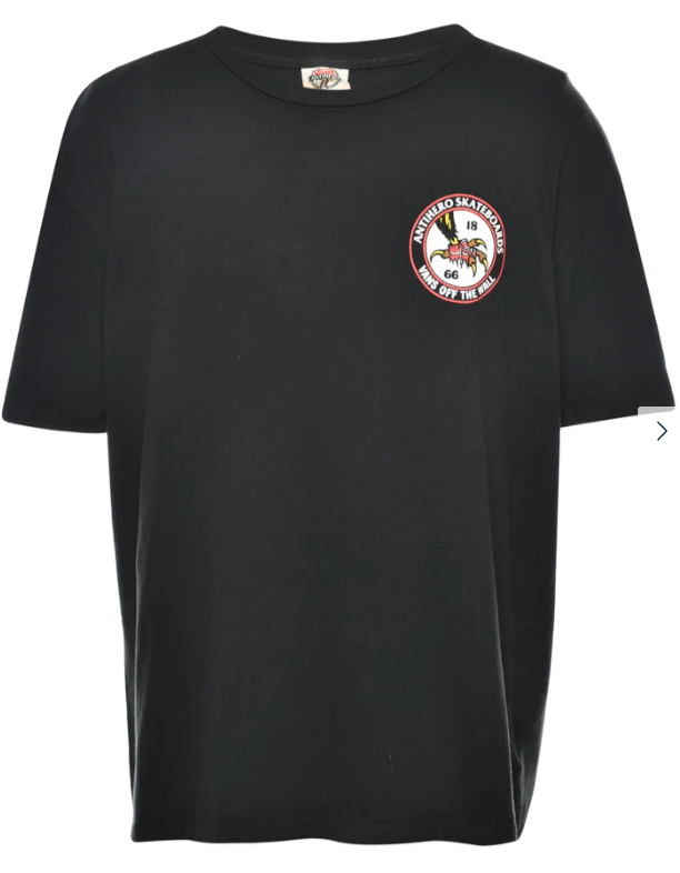 VANS PRINTED T-SHIRT - M