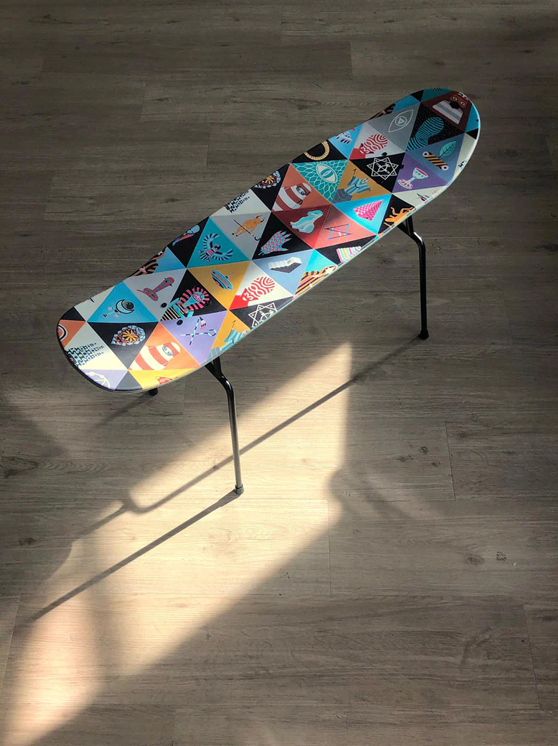 8FIVE2 x PAD ARTWORK Chair/Coffee Table