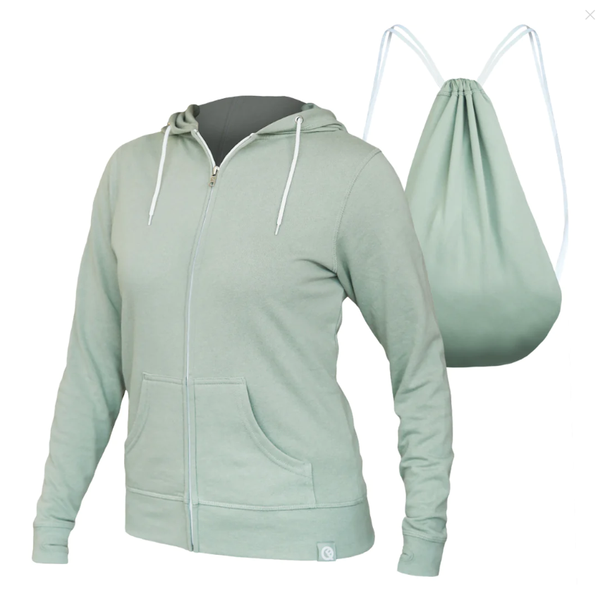 WOMEN'S HERO HOODIE LITE (SAGE)