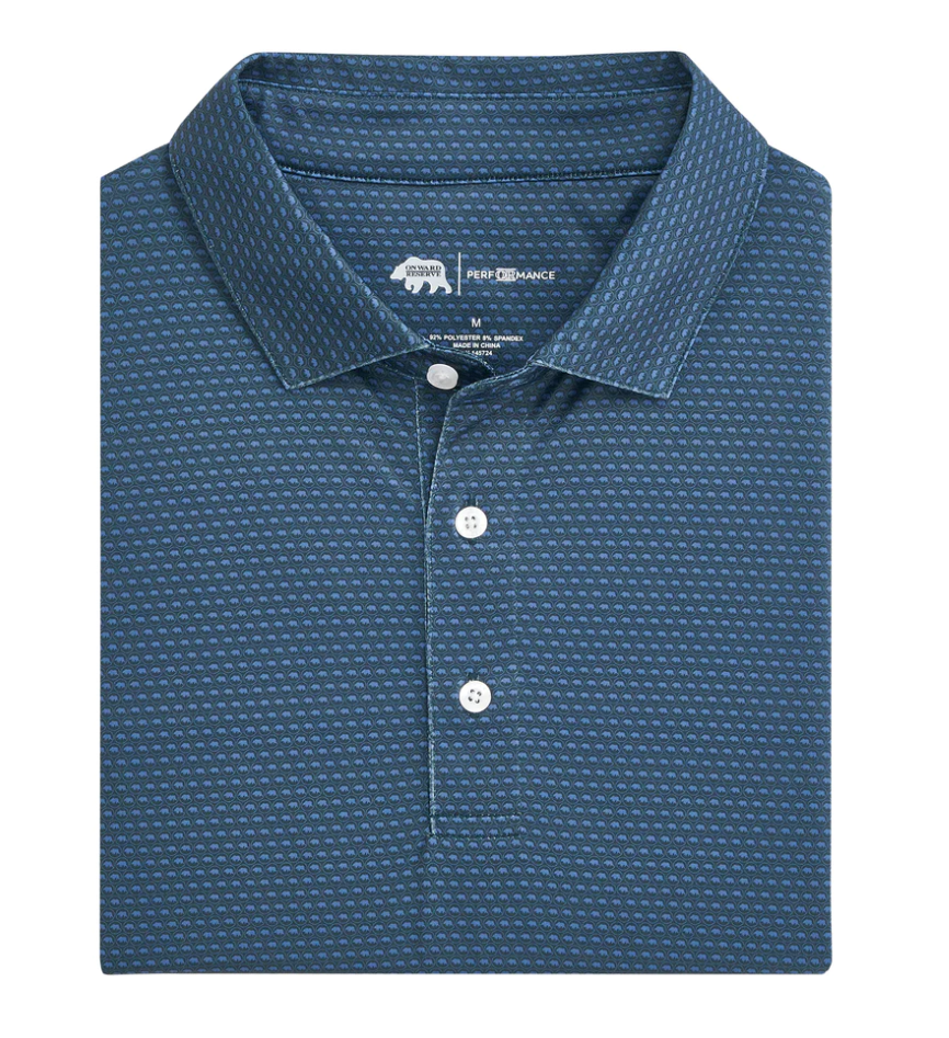 Tour Logo Printed Performance Polo