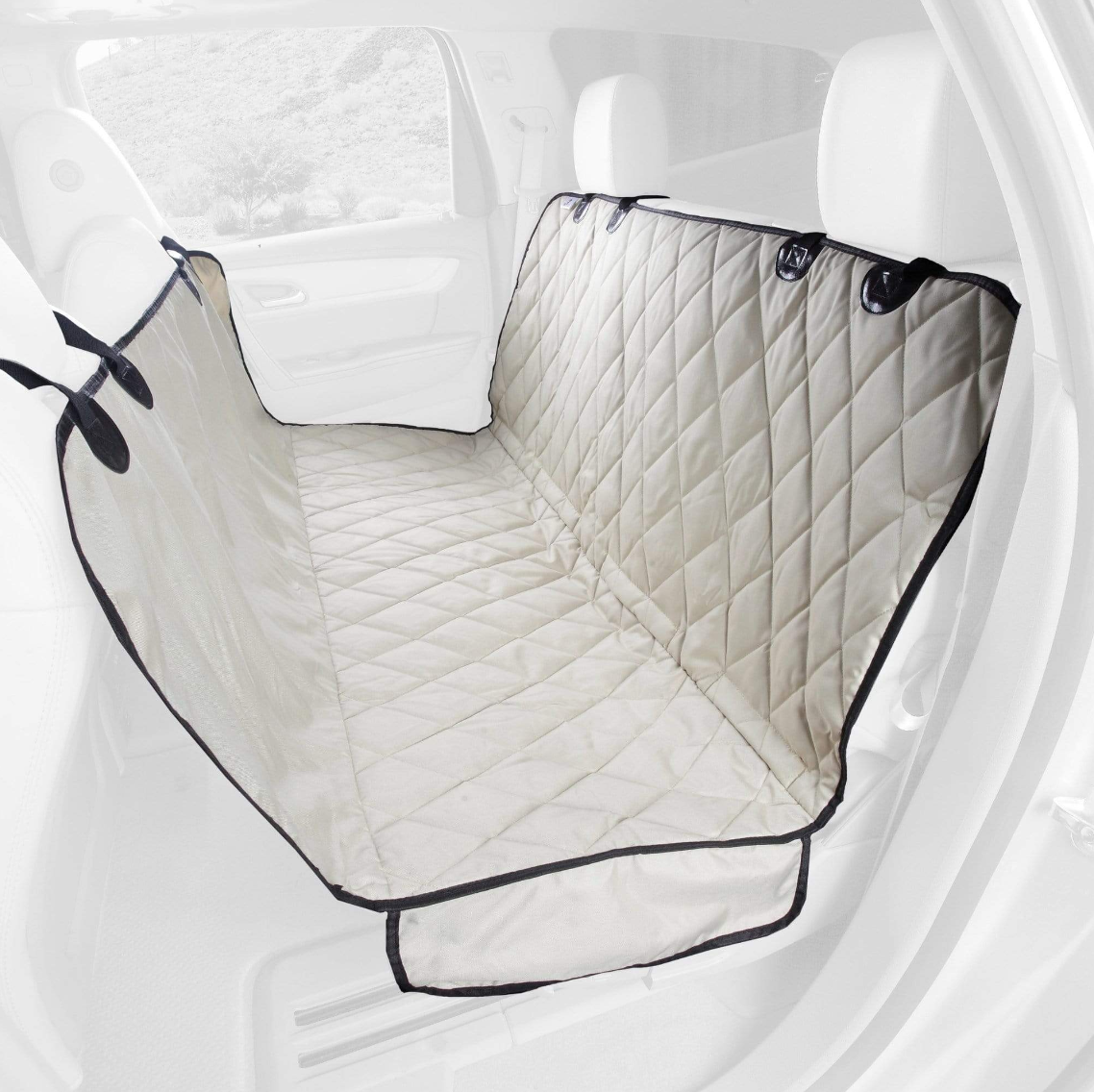 Dog Rear Seat Cover with Hammock