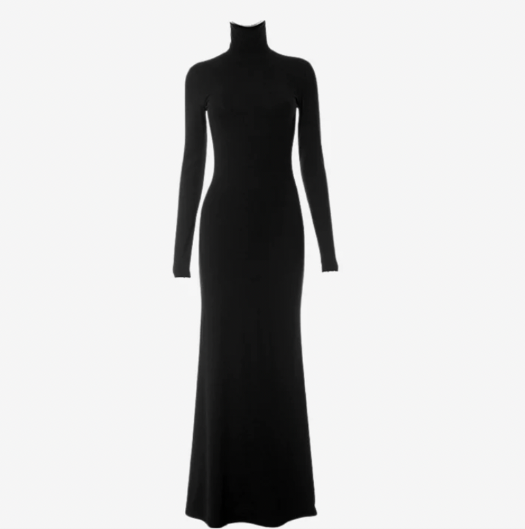 Whitney Turtleneck Maxi Dress