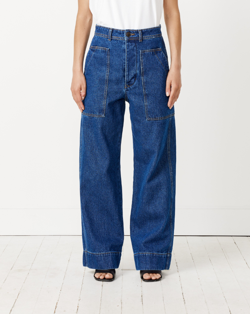 Sailor Fatigue Jeans in Blue