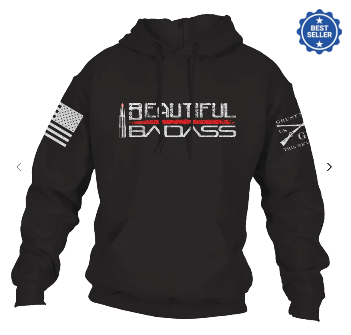 Women's Beautiful Badass Hoodie 2.0