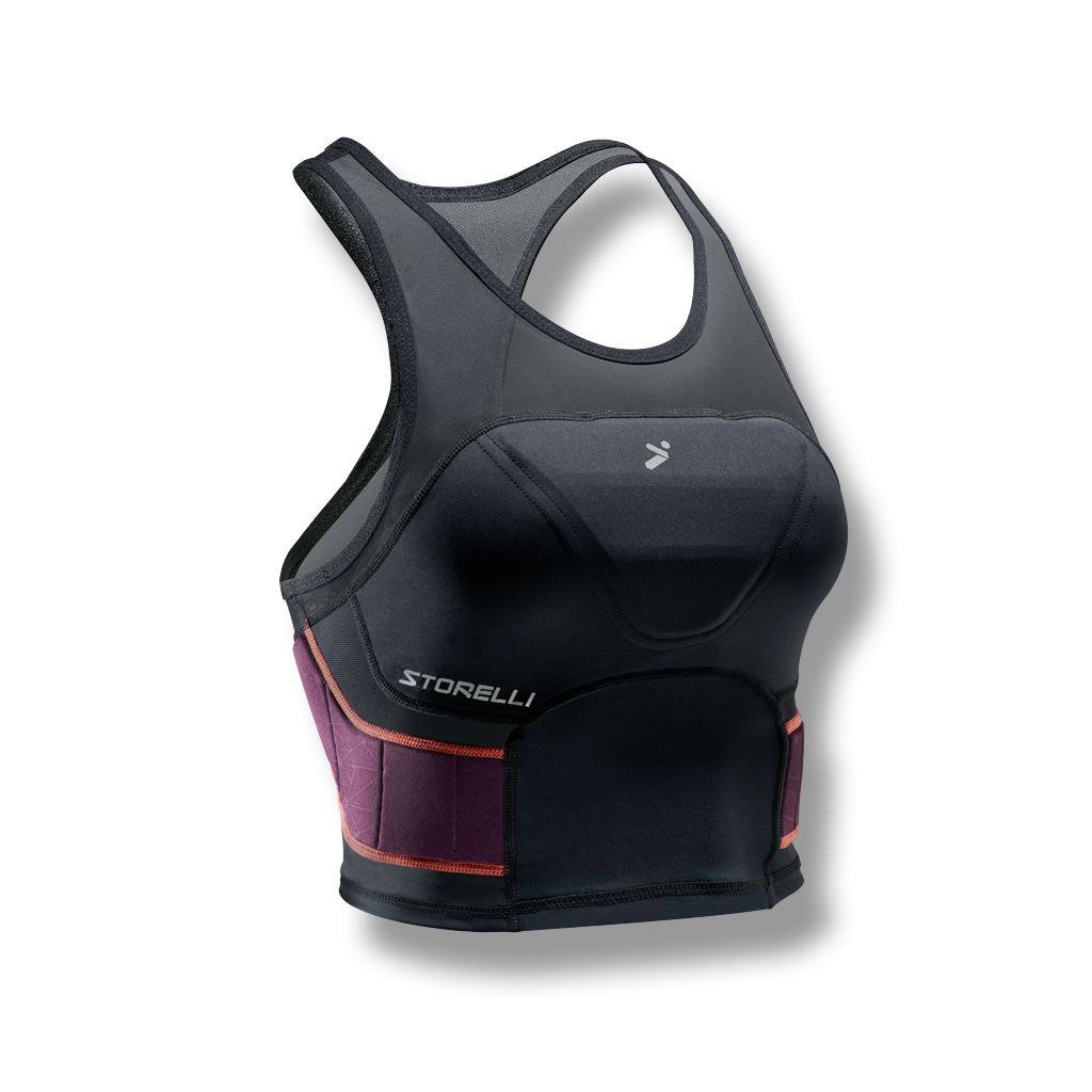 Women's BodyShield Crop Top Black