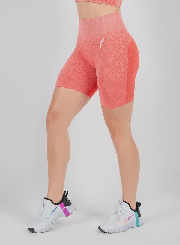 FNF SEAMLESS BIKER SHORTS - RED
