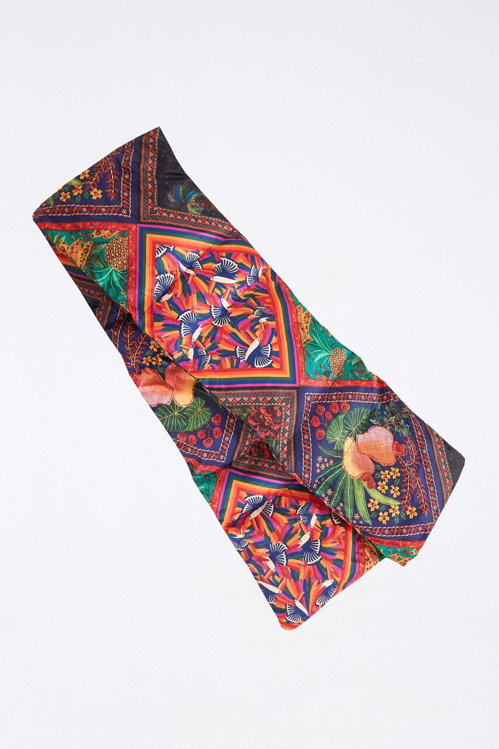 Farm Rio - Mix Scarves Puffer Scarf