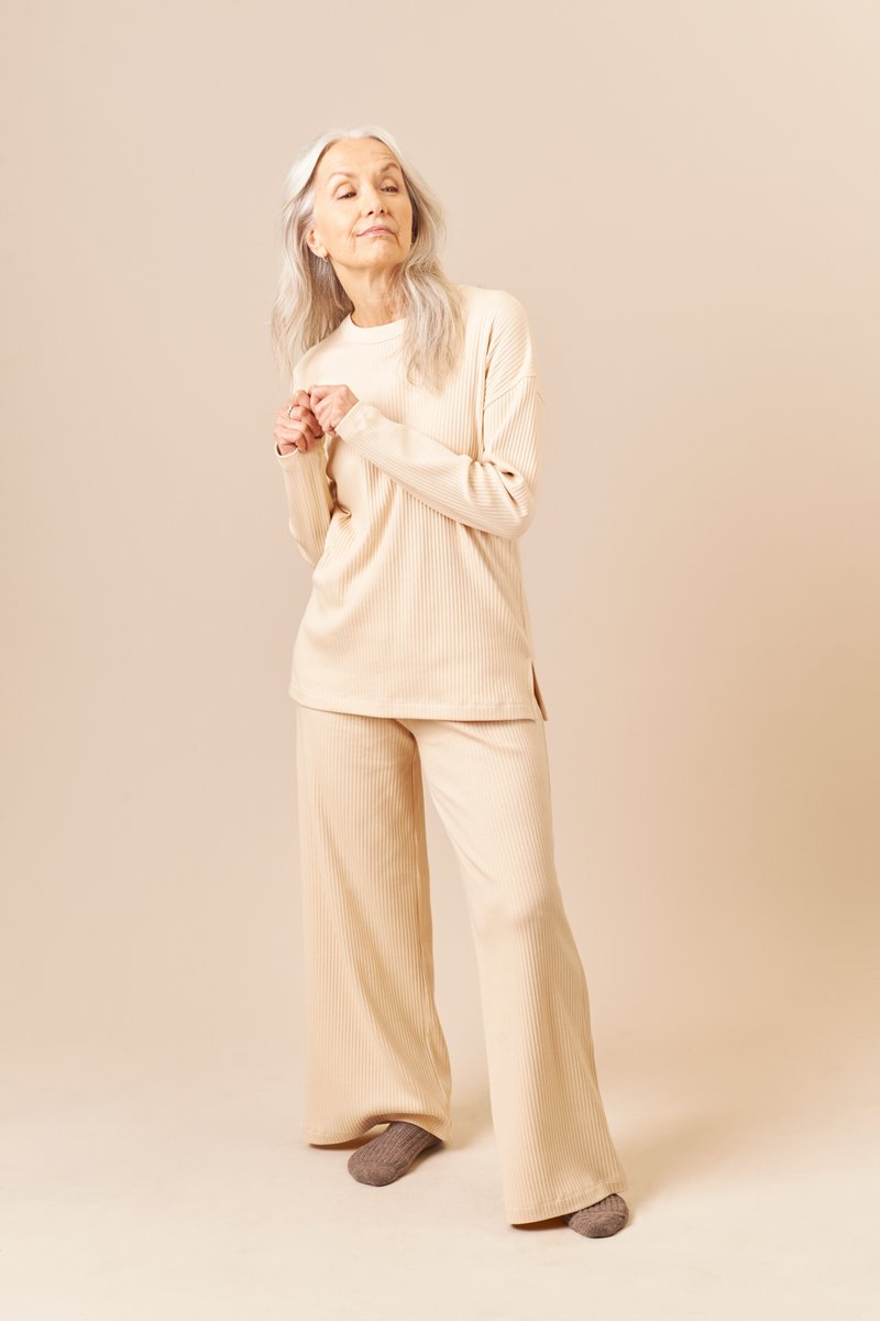 Ribbed Relaxed Longsleeve
