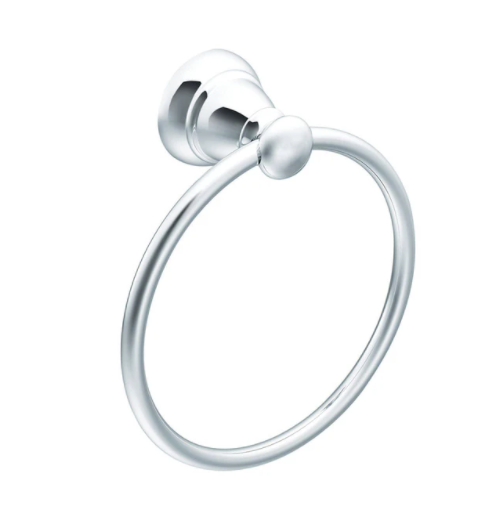 Moen Banbury Chrome Towel Ring Metal