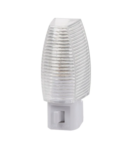 Amertac Manual Plug-In Faceted Incandescent Night Light