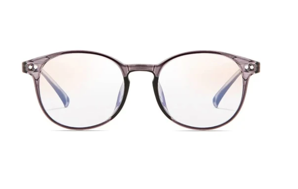 Cobalt in Transparent Grey