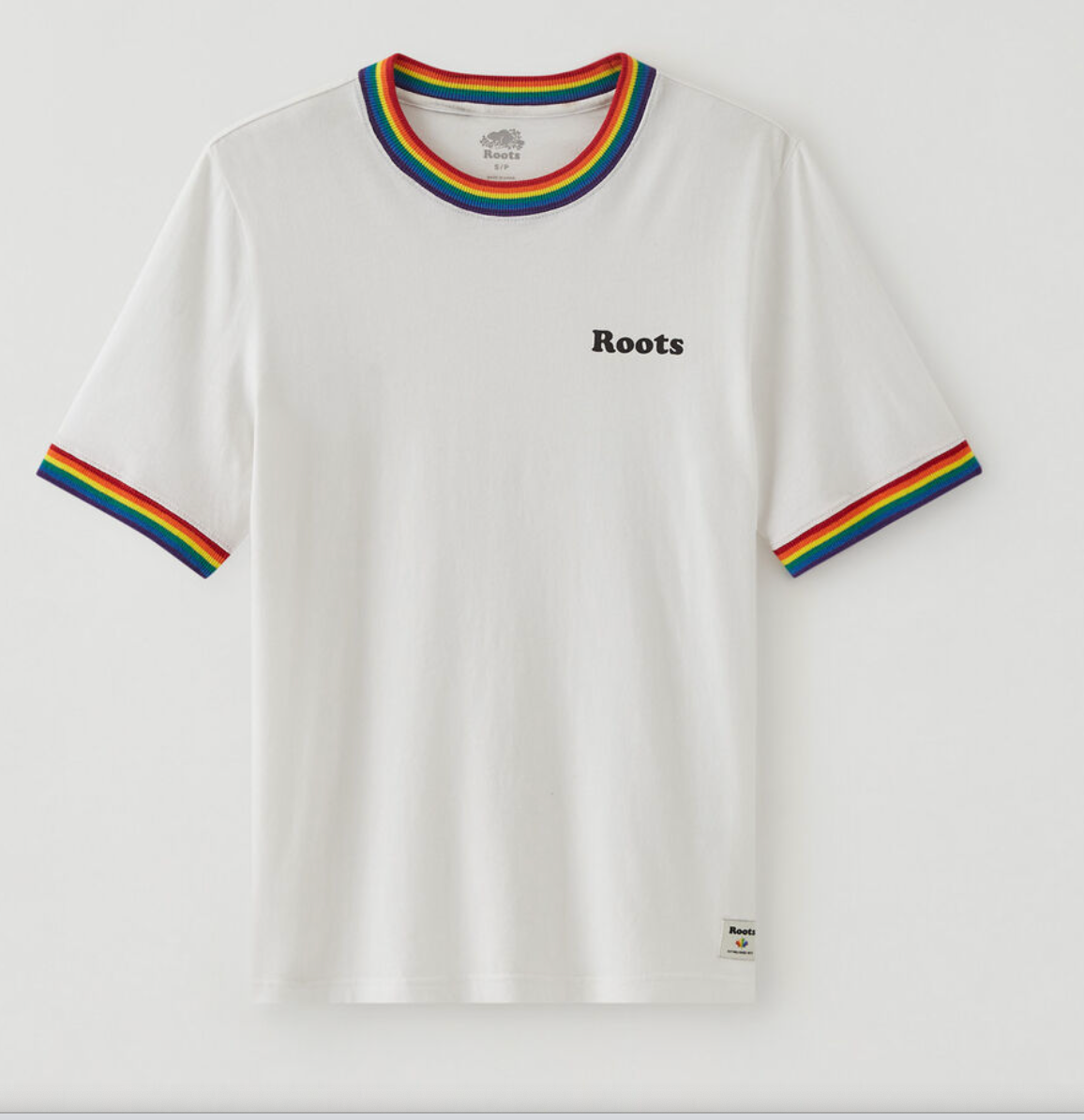 Unisex Rainbow Ringer T-shirt