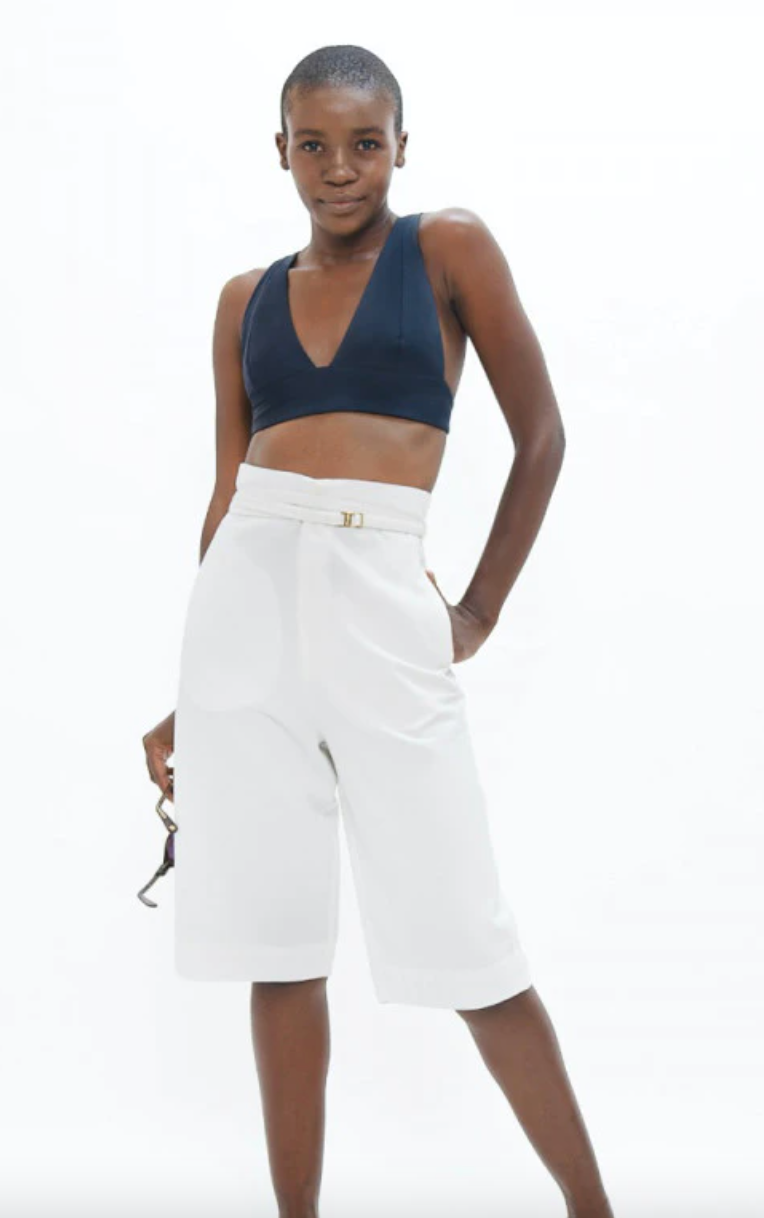 Florence Organic Cotton Twill Bermuda Shorts
