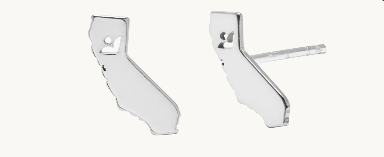Golden State Stud Earrings