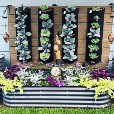 17" TALL 6 IN 1 MODULAR METAL RAISED GARDEN BED KIT