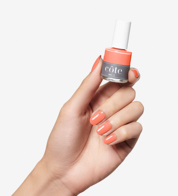 No. 1 Light Creamy Pink Coral Nail Polish