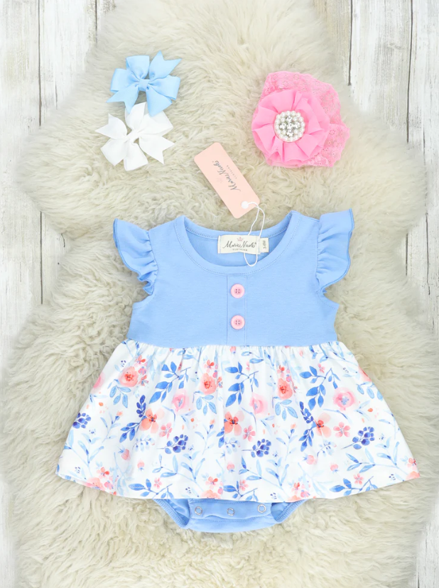 Chambray Buttercup Dressy Bubble