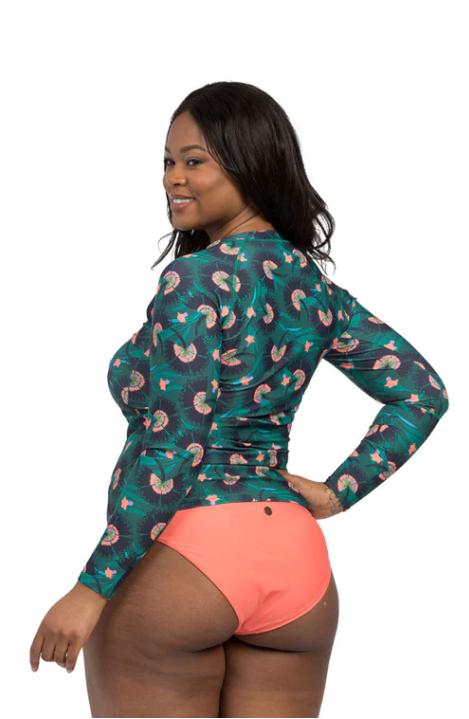 Kimono Forest Rash Guard