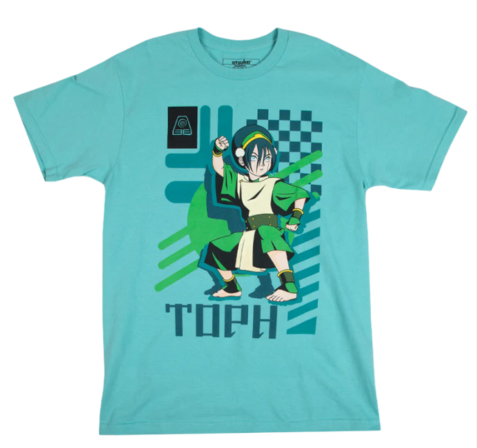 Avatar: The Last Airbender Toph Mint Tee