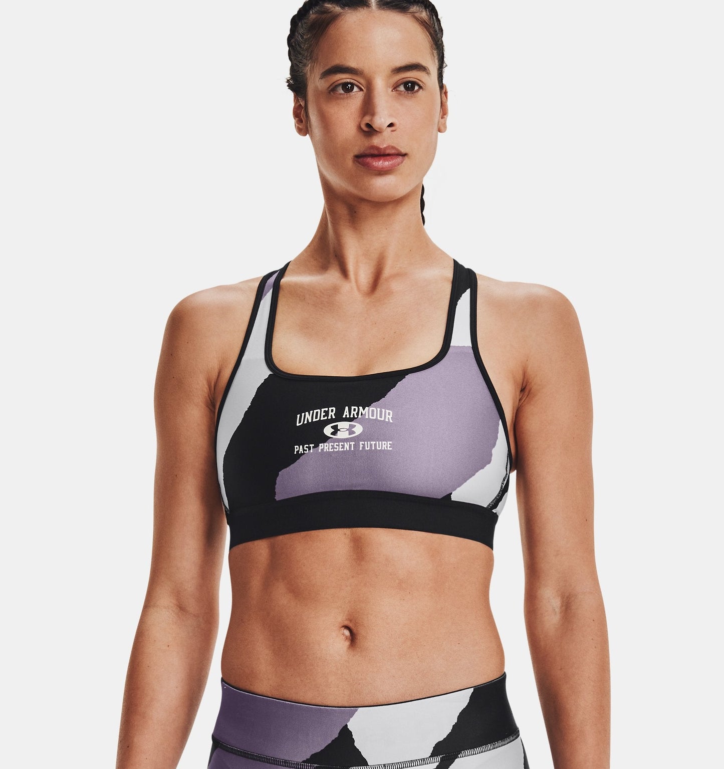 Women's Armour® Mid Crossback WHM Sports Bra