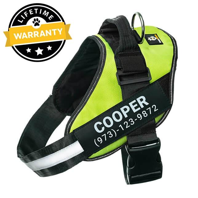 Lifetime Warranty Personalized Doggykingdom® NO PULL Harness