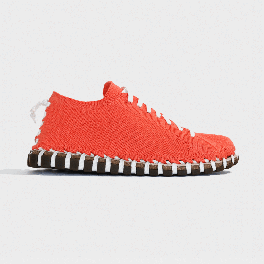 Women's Lace-Up - Orange