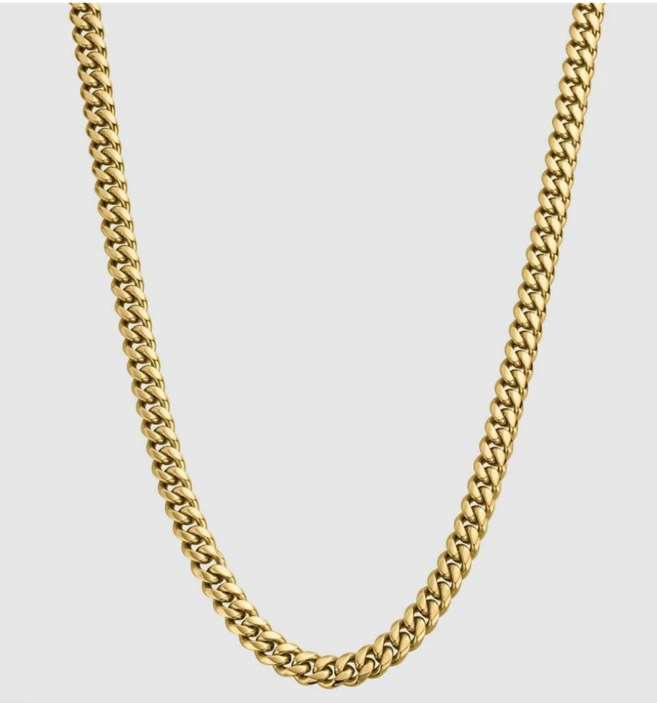 CUBAN (GOLD) 8MM