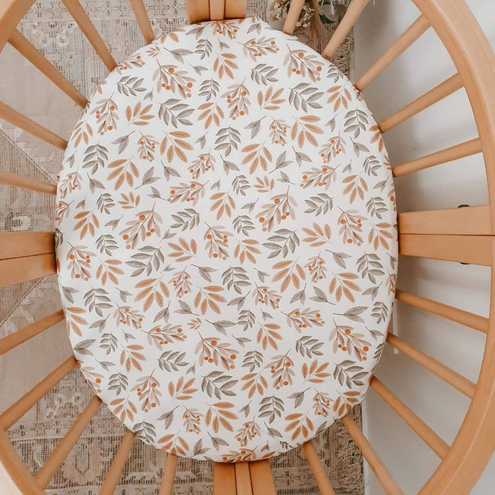 End of Season Bamboo Jersey Bassinet Sheet/Change Table Cover