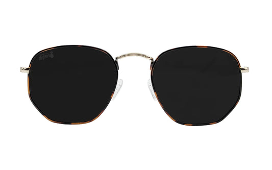 TORTOISE SHELL - JET BLACK POLARIZED - BERMUDA