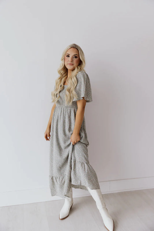 A Charmed Life Dress – Sage