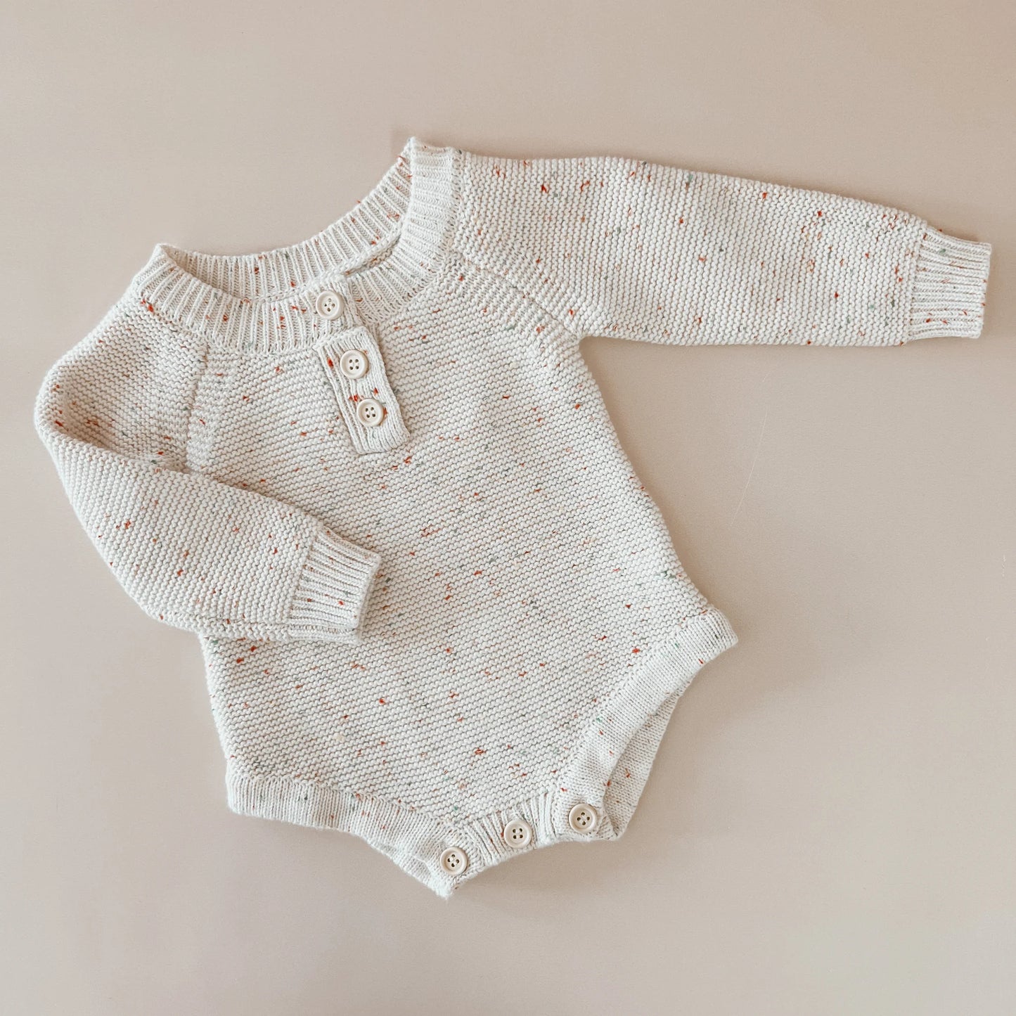 Long Sleeve Knit Romper (2 Colours Available)