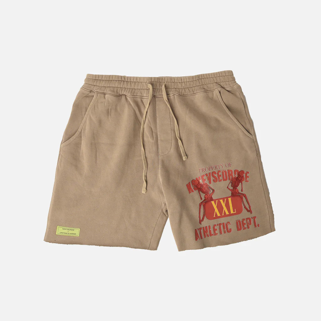 KONFVSEDROSE FOR LAPSTONE "ATHLETIC DEPT" SHORTS