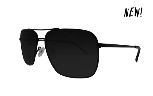 COASTAL - MATTE BLACK - JET BLACK POLARIZED