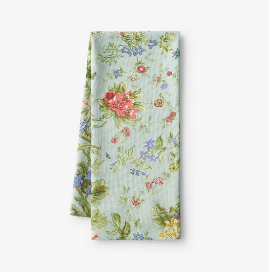 Spring Garden Cotton Tea Towel