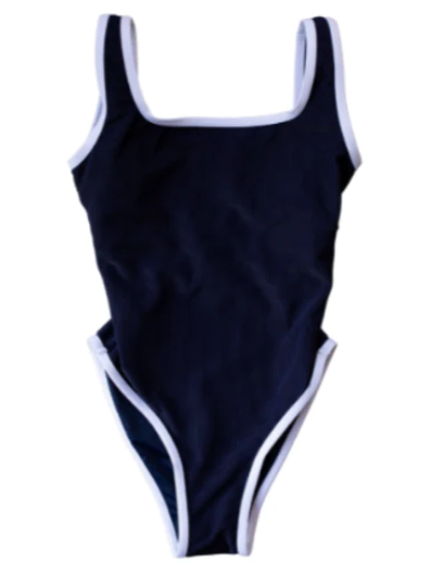 Ocean Isle One Piece - Navy