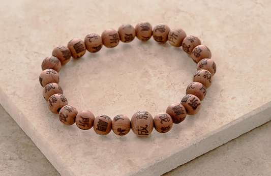 Korean Zen Cedar Wrist Mala
