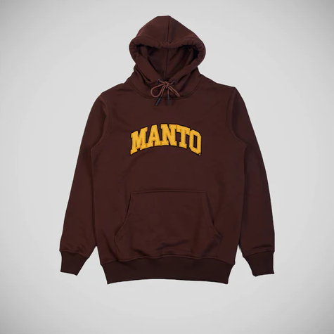 Black Manto Varsity Hoodie