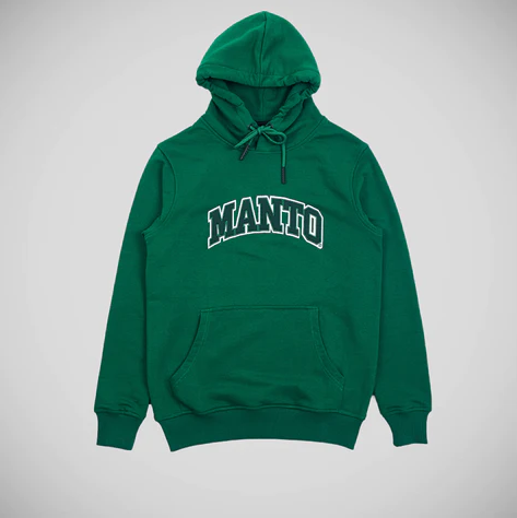 Black Manto Varsity Hoodie