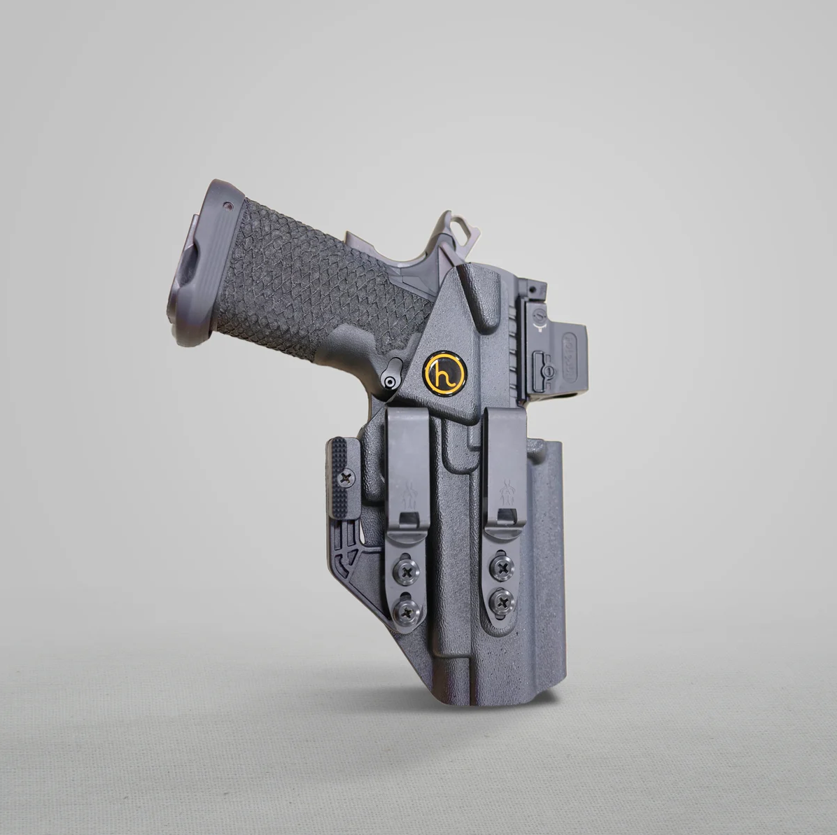 Cipher – AIWB/IWB Holster for concealed carry w/ Dual DCC Mod4 1.5 Inch Universal w/ Modwing