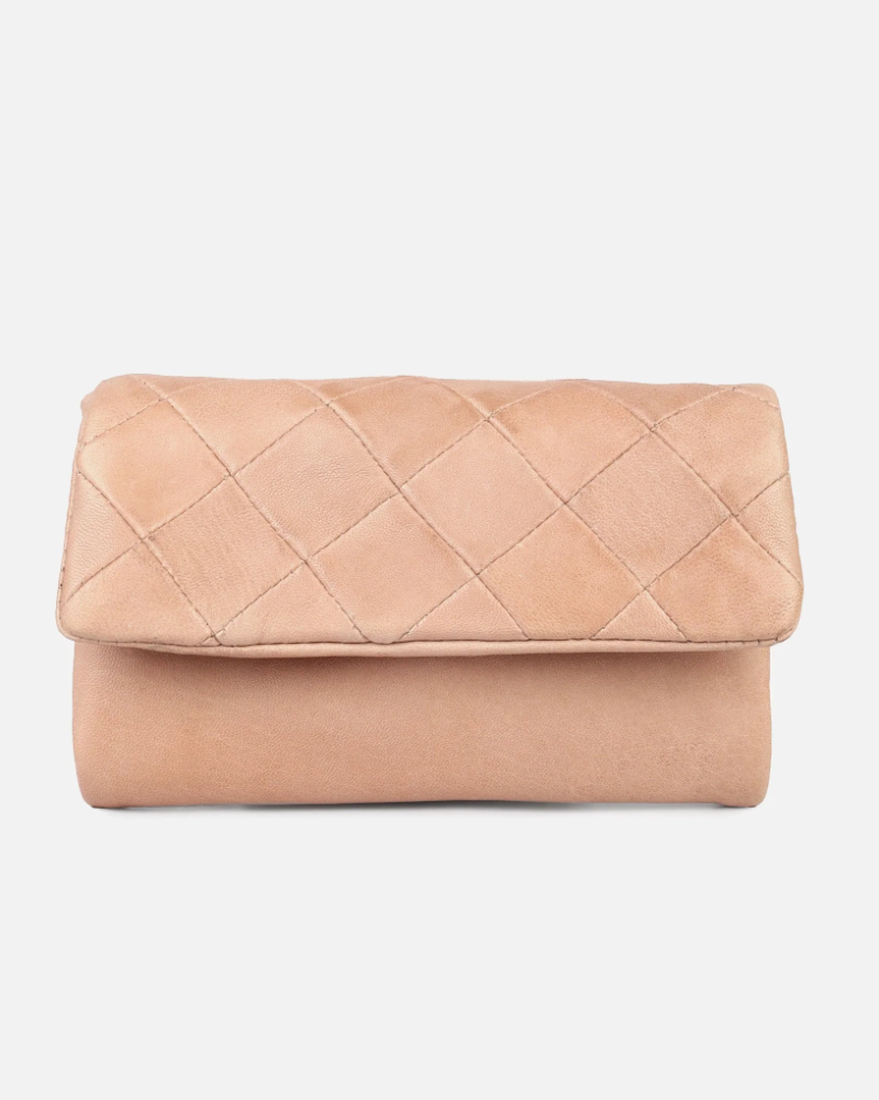 6040 Muren | Diamond Patterned Leather Wallet