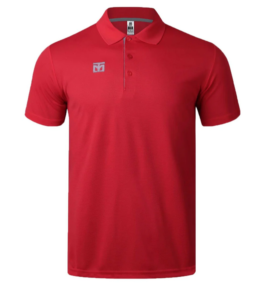 Red Mooto Cool Ceramic Polo Shirt