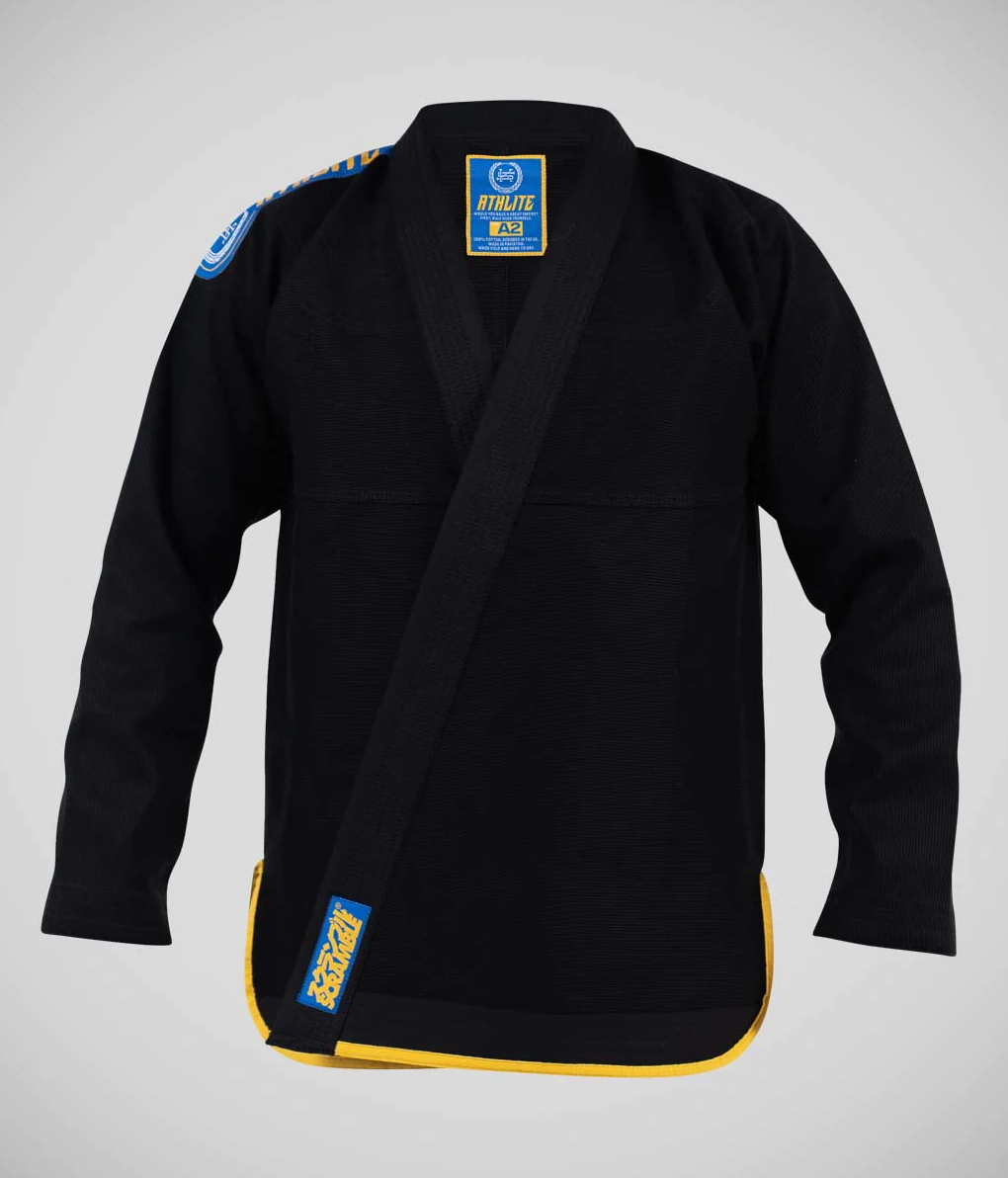 Black Scramble Athlite V6 Ladies BJJ Gi