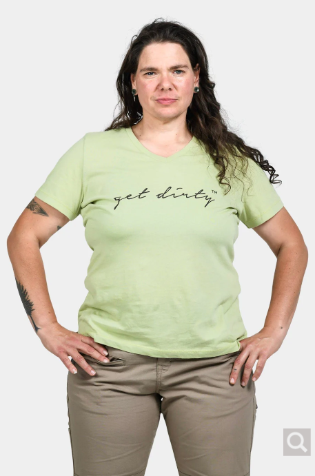Get Dirty™ Tee - Matcha Green
