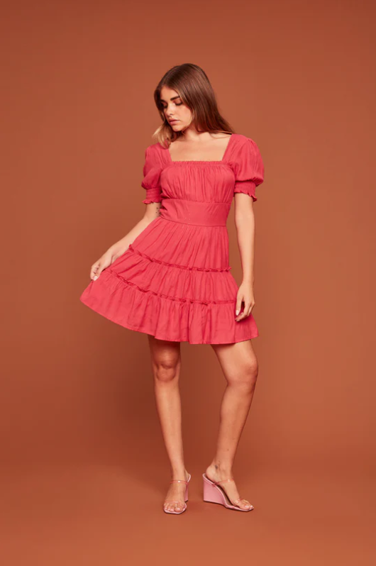 Petal Tiered Dress