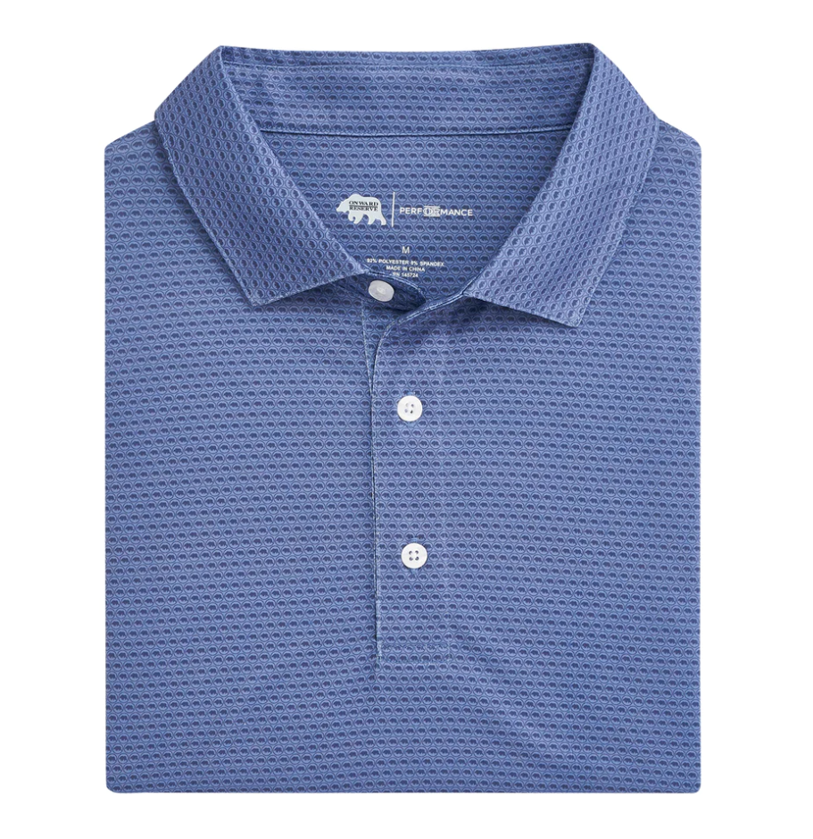 Tour Logo Printed Performance Polo