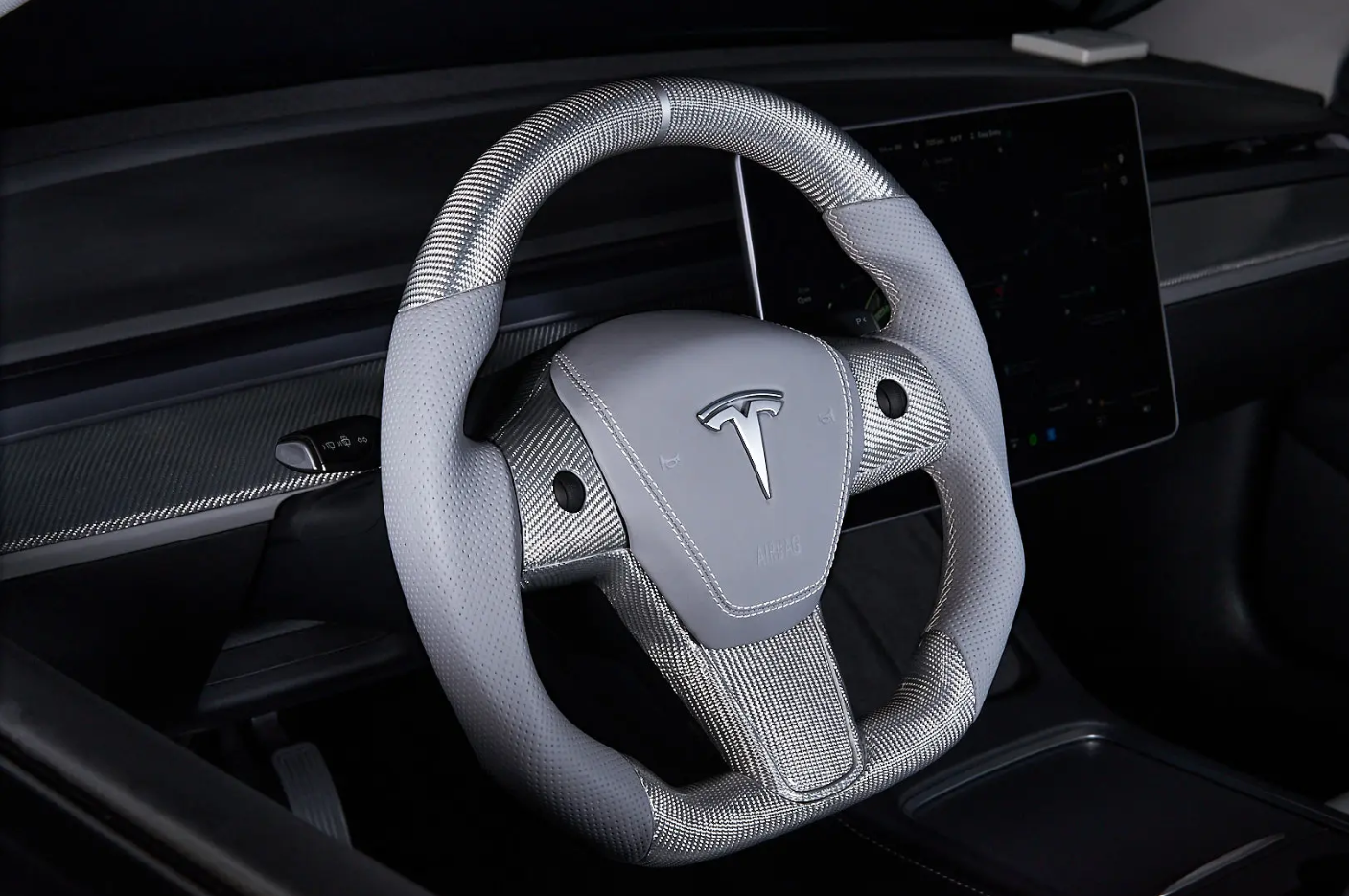 Tesla Model 3/Y Spectre Fiber Door Trim Replacement